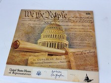 1978 We The People Calendar Signed By Dan Quayle