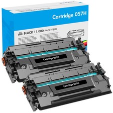 2 Pack Toner 057H Compatible With Canon 057H ImageCLASS MF445dw LBP227dw MF449dw
