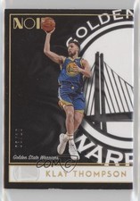 2018-19 Panini Noir Icon Edition Holo Gold 3/10 Klay Thompson #116 00zd