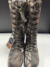 Men's Waterproof Hunting Boots Snakeproof  Lightweight Side-Zip Mud Boots 10.5