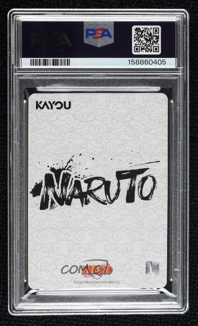 2025 Kayou Naruto Heaven Scroll NRSA01 - MR Base Zabuza Momochi PSA 10 GEM MT view 2