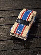 AFX AURORA 1944 FORD ESCORT 46 RED WHITE AN BLUE HO SLOT CAR