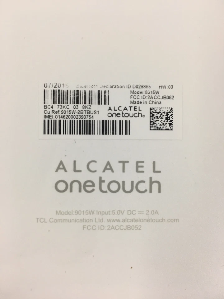 ALCATEL onetouch Tablet 9015W Pop 7 LTE 8GB OPEN BOX - Image 3 of 4