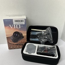 Viran V-10 Sport Camera 5 K Camera with Case and Accessories A-1-A