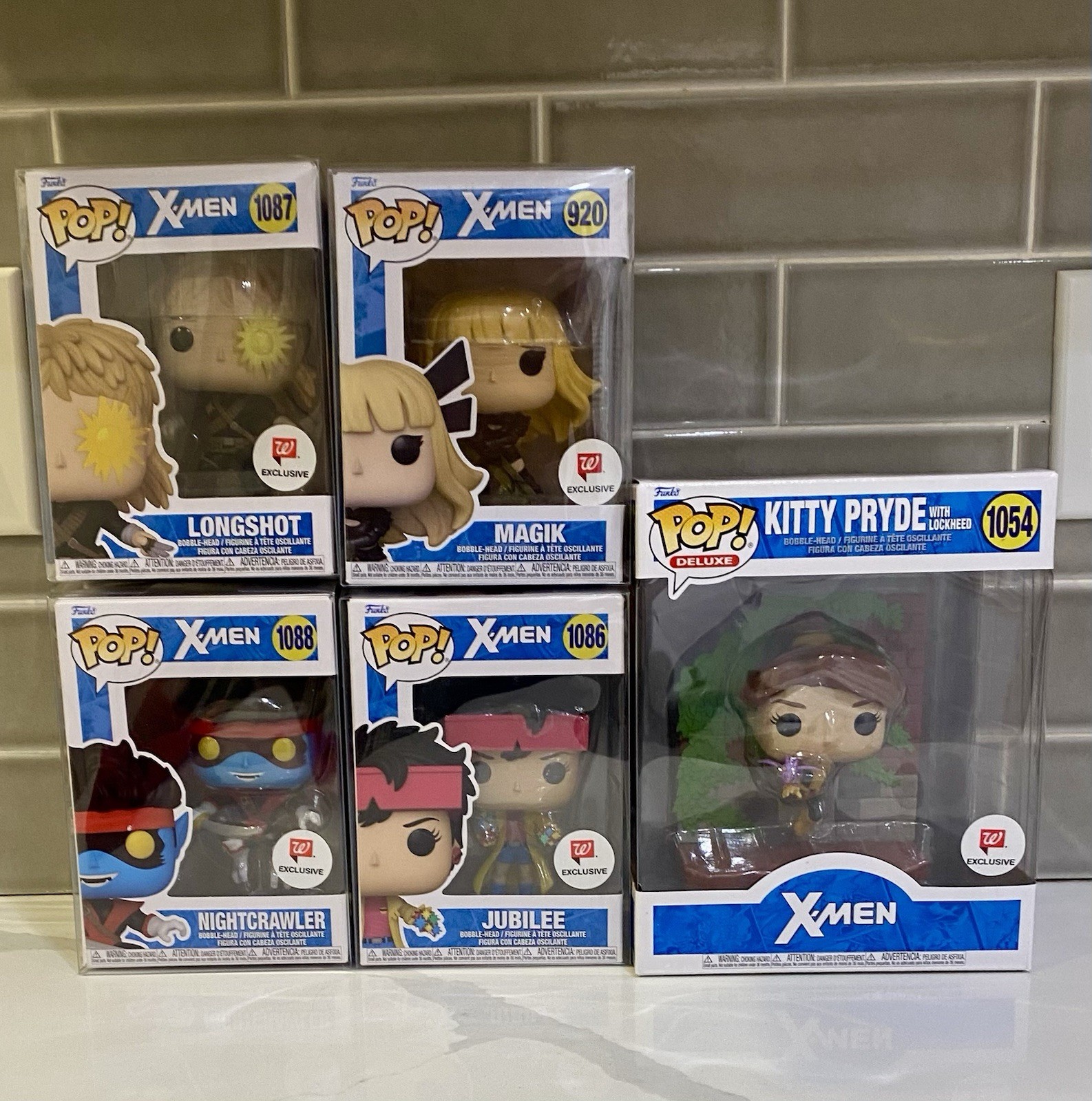 Walgreens Exclusive Funko Pops Lot of 5 X-Men-New Marvel
