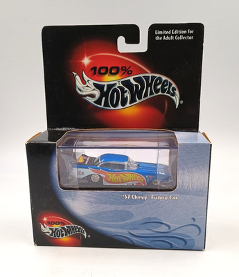 Hot Wheels 100% '57 Chevy Funny Car Diecast Limited Edition #54665