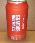 Cleveland Browns Bud Light 12 oz. beer can Anheuser-Busch Company 2024 - EMPTY — photo 2