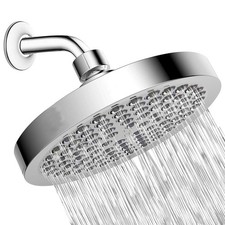 Luxury Shower Head High Pressure Rain Bathroom Chrome Showerhead Adjustable