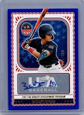 Zachary Estrada 2024 Panini USA Baseball Stars and Stripes Auto /100