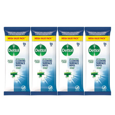 Image of Dettol Antibacterial Surface Cleaning Wipes 504 (4x126) Biodegradable Sheets