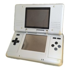Nintendo DS Console - Silver Handheld Gaming System - Spares Or Repair