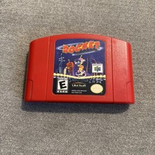 Rocket: Robot on Wheels Nintendo 64 N64 Red Cartridge – Authentic & Tested