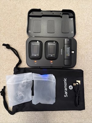 Saramonic Blink 500 ProX B4 Wireless Mic System Lavaliers & Lightning Receiver
