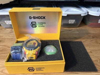 Casio G-Shock G-B001 MVE-9ER Jason Modell Gelb Schwarz Bluetooth Tag Set Neu