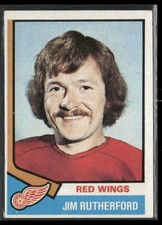 1974-75 Topps #225 Jim Rutherford