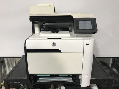 HP LaserJet Pro 400 MFP M475dn Printer 35K page Count - No Paper Tray Doc Holder