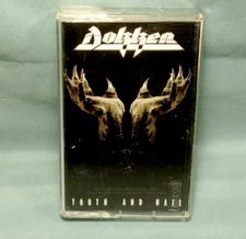 Dokken, Tooth and Nail, Cassette Tape, 1984 Elektra, 9 60376-4