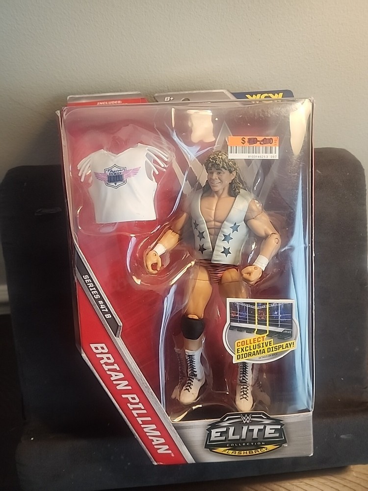 WWE Mattel Elite Collection Flashback Brian Pillman Figure Series #47B NIB