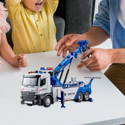 Kran LKW Spielzeug realistische technische Auto Geburtstag Urlaub