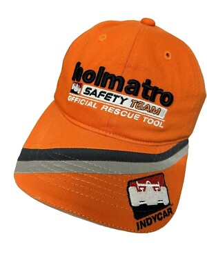 IndyCar holmatro Safety Team Collector Hat Adjustable Strap Race Is For Life New
