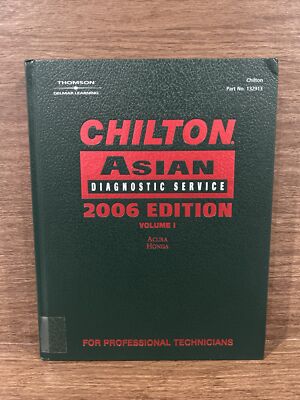 Chilton Asian Diagnostic Service 2006 Vol. 1 Chilton Automotive  132913