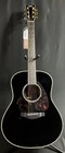 Yamaha Ll16D Deluxe Are Original Jumbo Acoustic-Electric Guitar Gloss Black w/ C