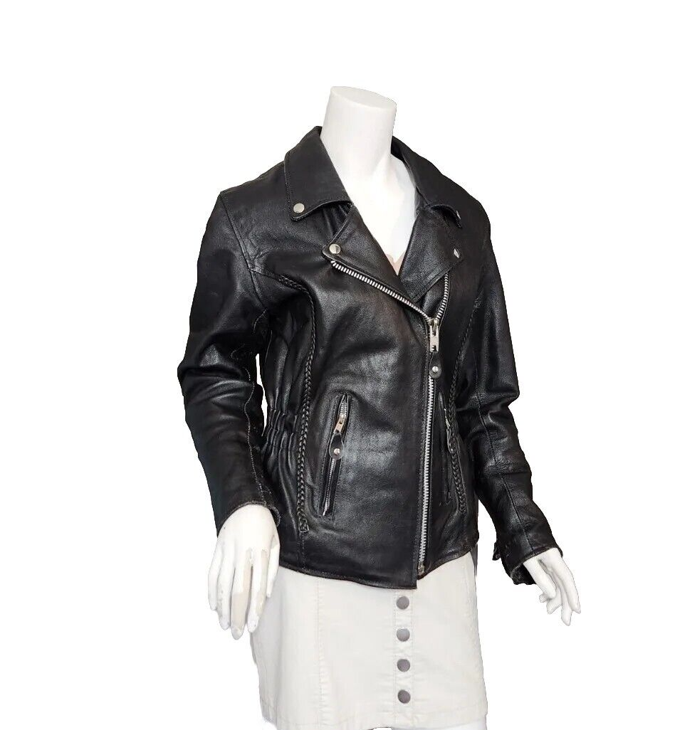 Cowhide Leather Jafrum Leather Vest Jafrum Black Leather