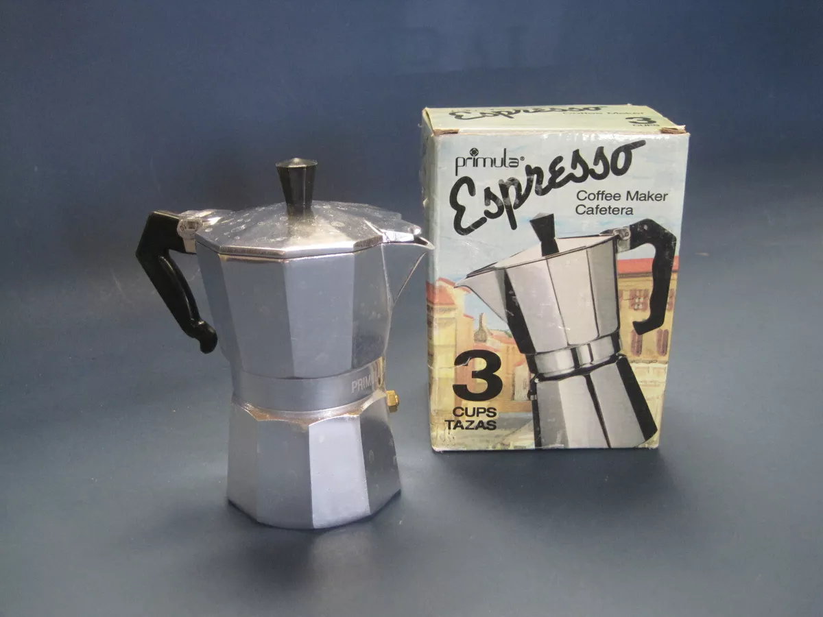 Primula Espresso Coffee Maker 3 Cup Portable Stove Top Backpacking