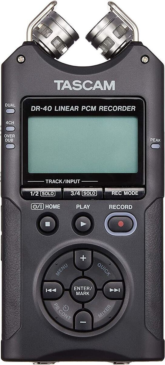 TASCAM DR-40 V2 4-Track Digital Audio Recorder for sale TASCAM DR-40 V2 4-Track Digital Audio Recorder for sale
