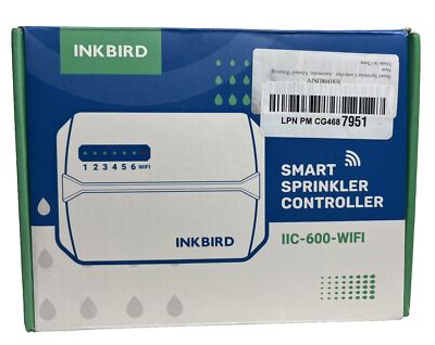Smart Sprinkler Controller WiFi 6 Zones, INKBIRD IIC-600-WIFI Irrigation Control