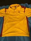 Nike USC Trojans team Polo New No tags Red Gold Sz Large