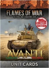 FW244U: Avanti Unit Cards