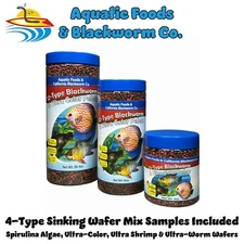 12-Type Floating & Sinking Blackworm & Intense Coloring Pellets. FREE SAMPLES!