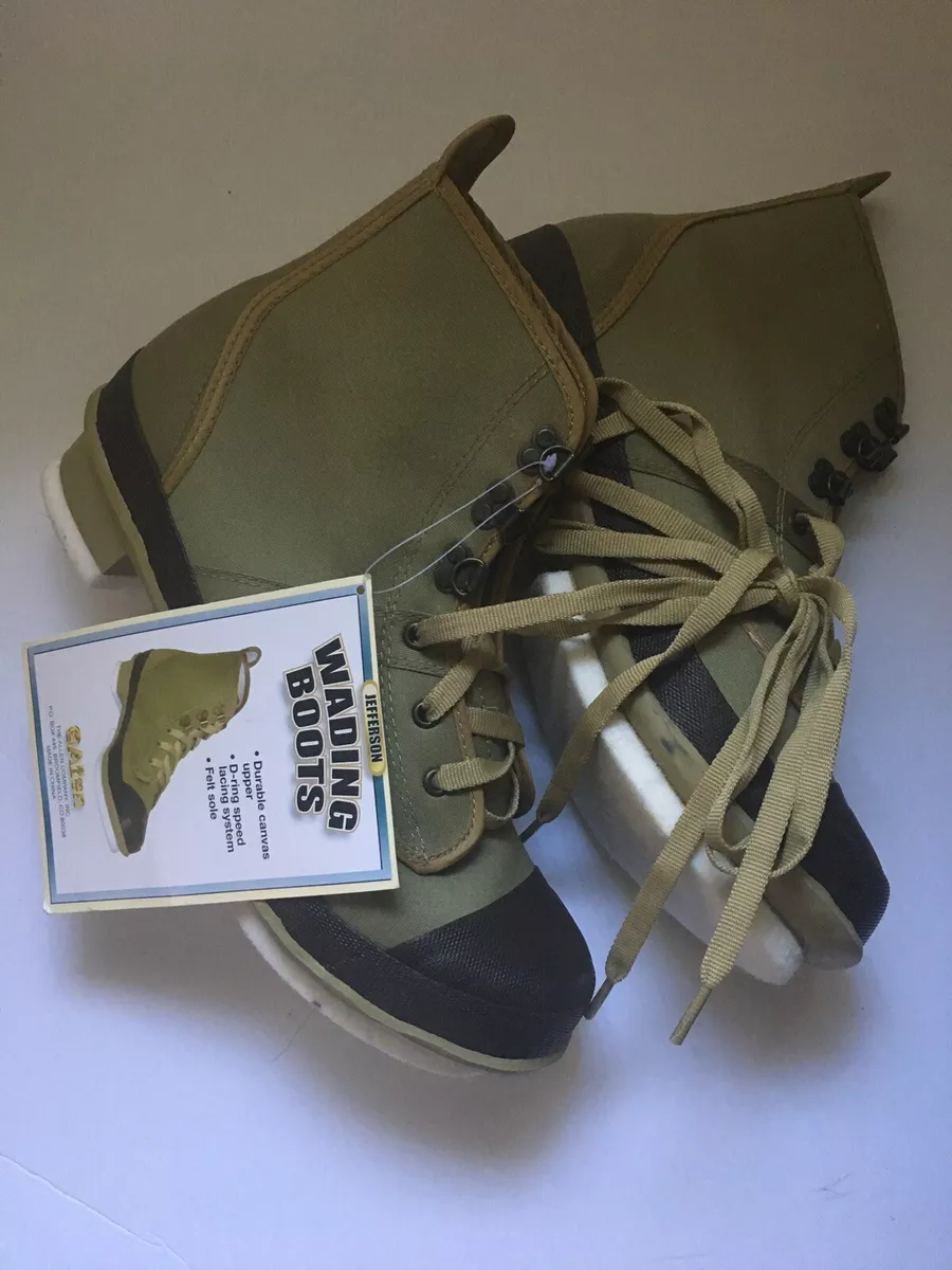 Canvas wading deals boots