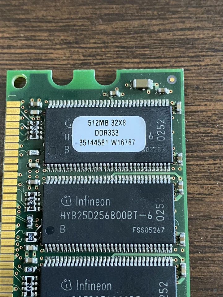 Generic 1GB (2 x 512MB) 184-Pin DDR SDRAM DDR 400 (PC 3200) Kit PN OCZ400512R3 - Image 2 of 2