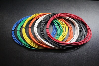 16 GAUGE WIRE PICK 2 COLORS 25 FT EA PRIMARY AWG STRANDED COPPER POWER BATTERY