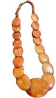 Vintage Coral Disk Bead — photo 1
