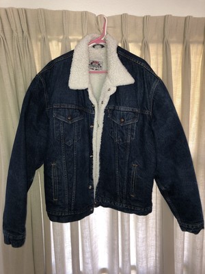 1970s VINTAGE LEVIS DARK BLUE DENIUM JACKET