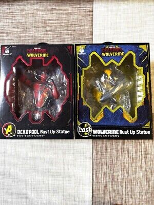 Marvel Movie Deadpool Wolverine Happy Lottery bust up Statue Marvel Movie Deadpool Wolverine Happy Lottery bust up Statue