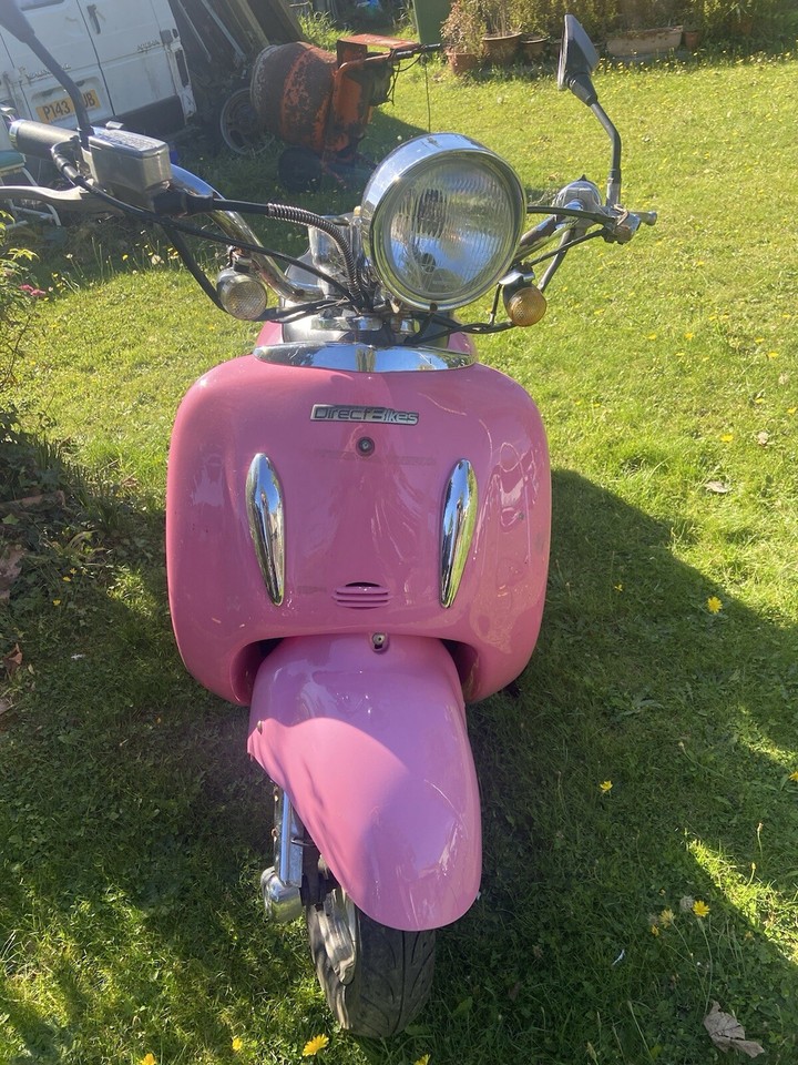 direct bikes 125 tommy scooter pink spares or repairs eBay
