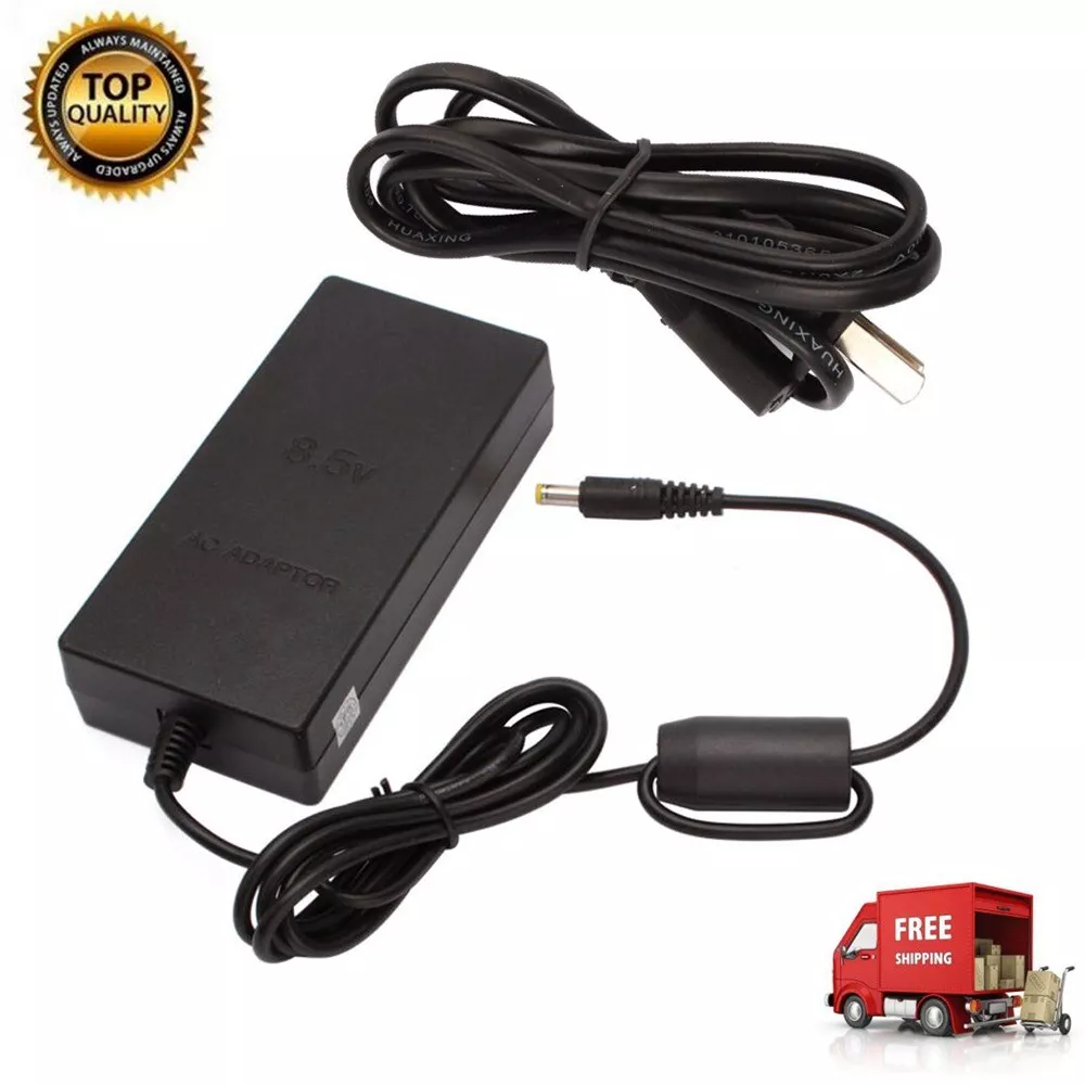 AC Adapter Charger Power Supply Cord For PS2 Slim 7000 9000 Series