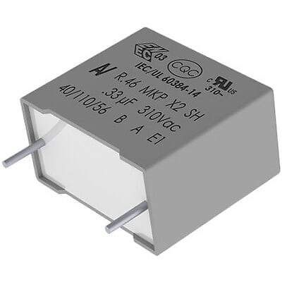 15PC KEMET R463R410050M1K R463 1uF Polypropylene Film Capacitor 310 V ac, 630 V