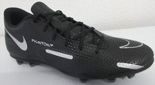 Nike Men's Phantom Gt Club Fg/Mg Black Soccer Cleats Size 5.5