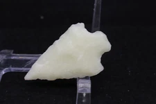 Flint Knapped Glow-In-The-Dark Arrowhead Gem Point-DIY Comic Con Necklace; D&D