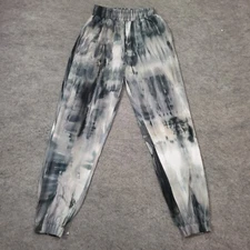 J For Justify Pants Women S Small Gray Tie Dye Pleated Cigarette Casual Ladies