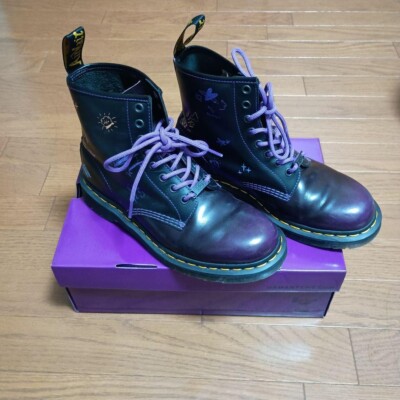 BTS BT21 Dr. Martens 1460 8 Hole Boots Limited Edition Black BTS BT21 Dr. Martens 1460 8 Hole Boots Limited Edition Black
