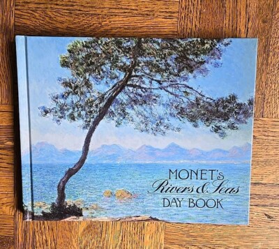 Vintage 1992 Monet Rivers & Seas Day Book by Royal Collection Hardcover New 