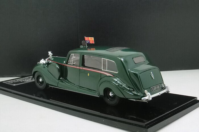 Rolls-Royce Phantom II ミニカー 1/43 Rolls-Royce Phantom VI Queen Elizabeth II Silver