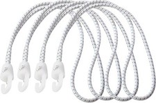 Zeising Segeleinbinder Segelbinder Gummiseil Haken div. L&auml;ngen - 4er Pack