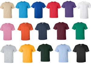 GILDAN Heavy Cotton Classic T-SHIRT Many Colors Wholesale BLANK Tee S ...